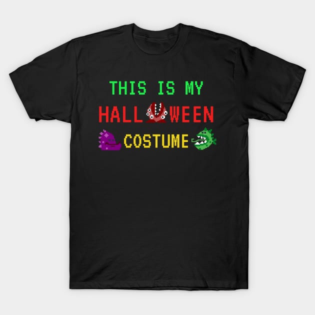 This Is My Halloween Costume Monsters T-Shirt by FFAFFF